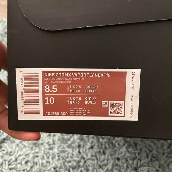 Nike Zoomx Vapor Next % MENS 8.5 - Picture 5 of 6